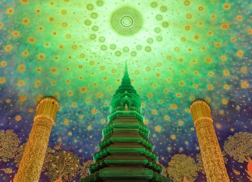 ワットパクナム（エメラルド寺院）